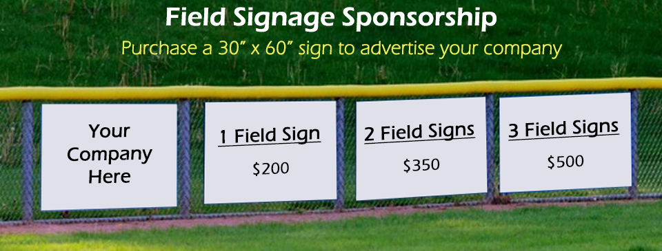 Field Signage Sponsorship
