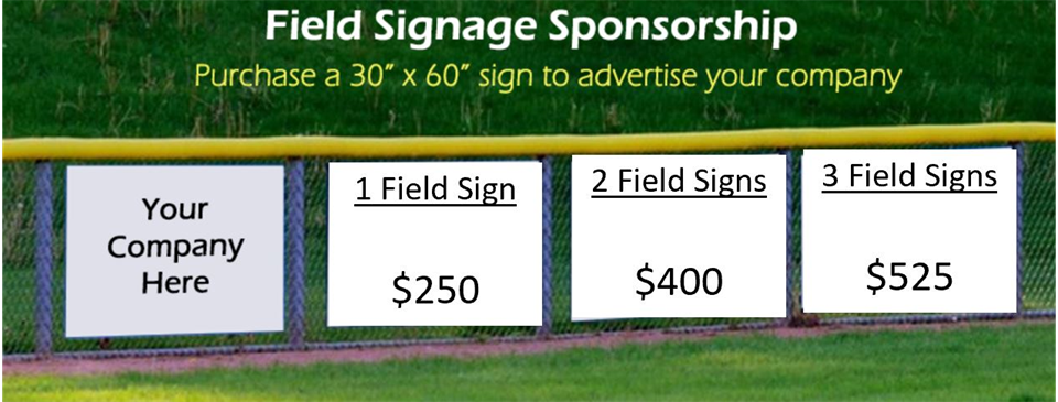 Field Signage Sponsorship